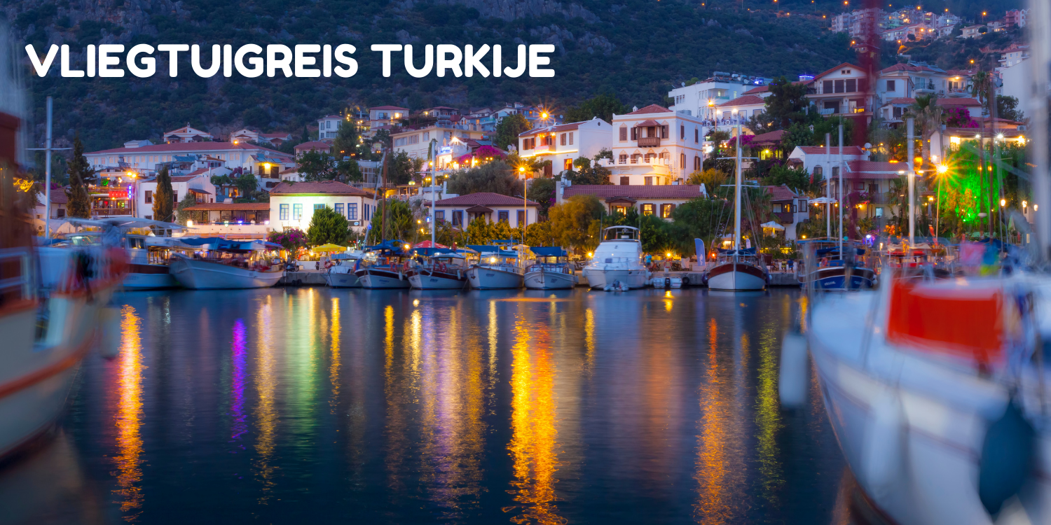 Vliegtuigreis Turkije