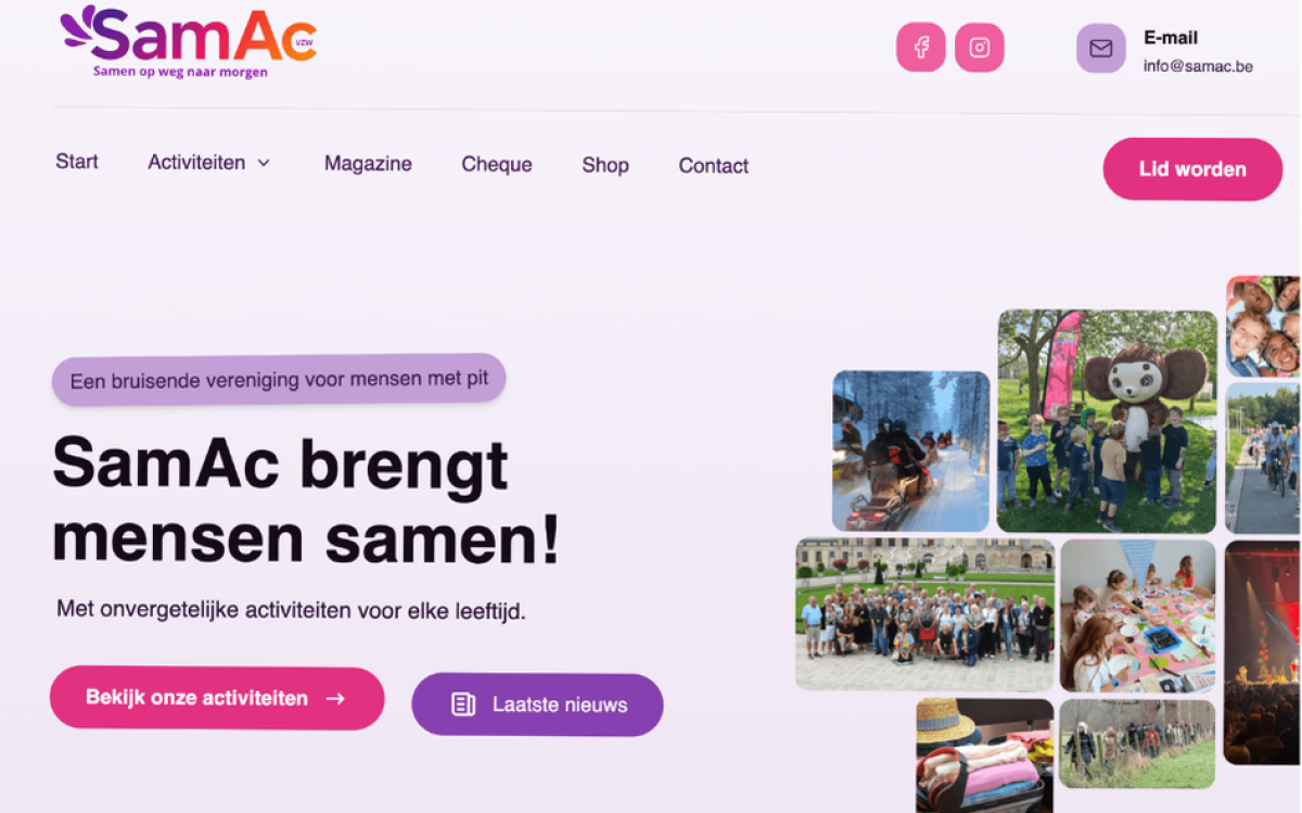 Maak kennis met onze vernieuwde website